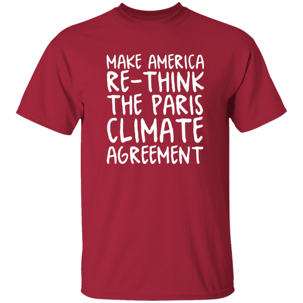 Make America Re-Think Again T-Shirt CustomCat