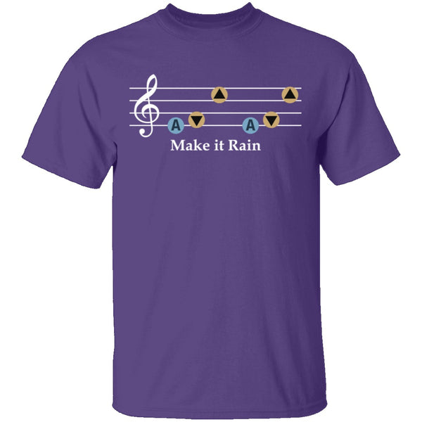 Cat making it rain shirt outlet