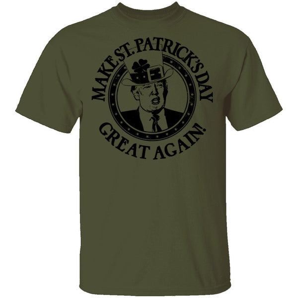 Make St. Patrick's Day Great Again T-Shirt CustomCat