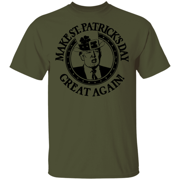 Make St. Patrick's Day Great Again T-Shirt CustomCat