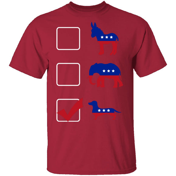 Make Your Vote Count T-Shirt CustomCat