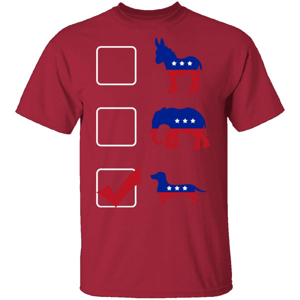 Make Your Vote Count T-Shirt CustomCat