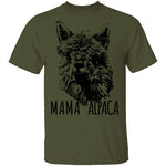 Mama Alpaca T-Shirt CustomCat