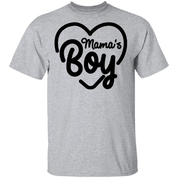 Mama's Boy T-Shirt CustomCat