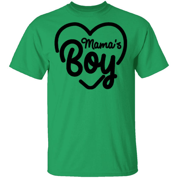 Mama's Boy T-Shirt CustomCat