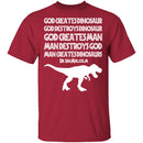 Man Creates Dinosaur T-Shirt CustomCat