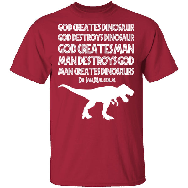 Man Creates Dinosaur T-Shirt CustomCat