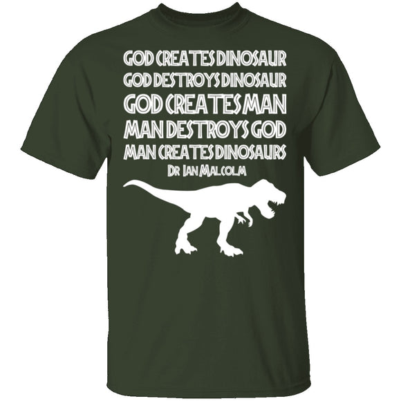 Man Creates Dinosaur T-Shirt CustomCat