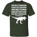Man Creates Dinosaur T-Shirt CustomCat