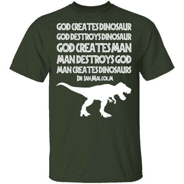 Man Creates Dinosaur T-Shirt CustomCat