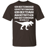 Man Creates Dinosaur T-Shirt CustomCat