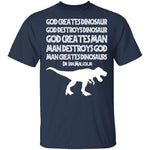 Man Creates Dinosaur T-Shirt CustomCat