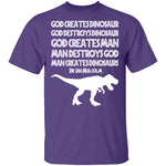 Man Creates Dinosaur T-Shirt CustomCat