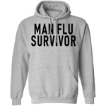 Man Flu Survivor T-Shirt CustomCat