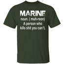 Marine T-Shirt CustomCat