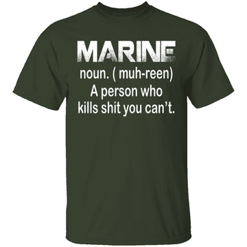 Marine T-Shirt CustomCat