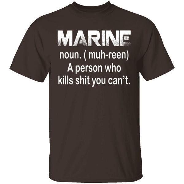 Marine T-Shirt CustomCat