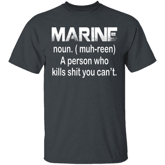 Marine T-Shirt CustomCat