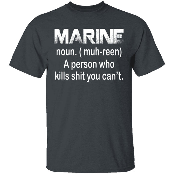 Marine T-Shirt CustomCat