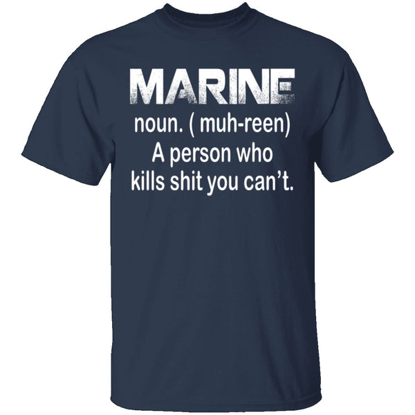 Marine T-Shirt CustomCat