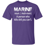 Marine T-Shirt CustomCat