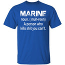 Marine T-Shirt CustomCat