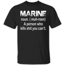 Marine T-Shirt CustomCat