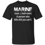 Marine T-Shirt CustomCat