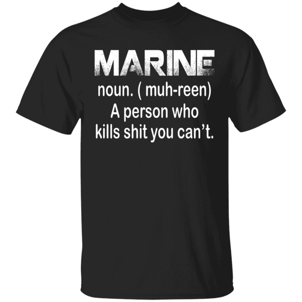 Marine T-Shirt CustomCat