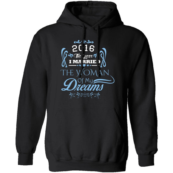 Married The Woman Of My Dreams 2016 T-Shirt CustomCat