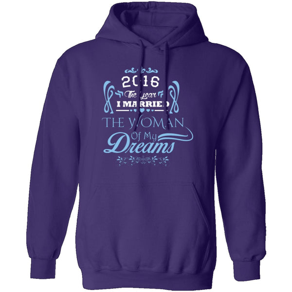 Married The Woman Of My Dreams 2016 T-Shirt CustomCat