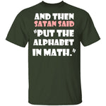 Math Alphabet T-Shirt CustomCat