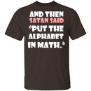 Math Alphabet T-Shirt CustomCat