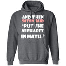 Math Alphabet T-Shirt CustomCat