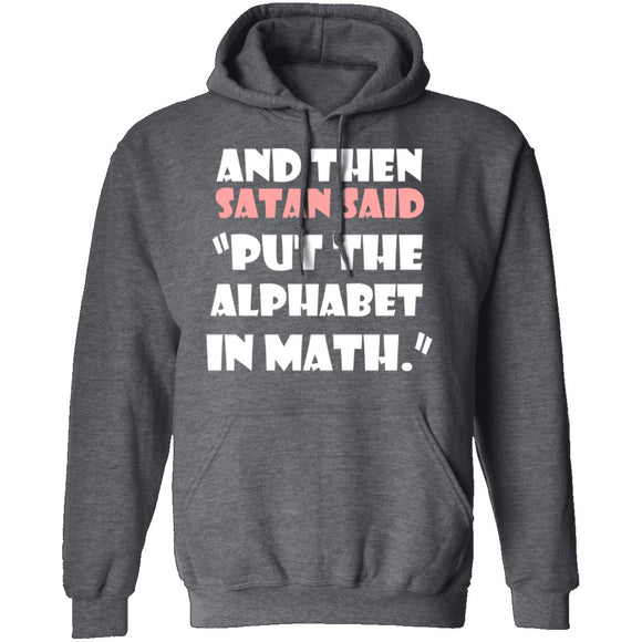 Math Alphabet T-Shirt CustomCat