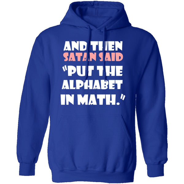Math Alphabet T-Shirt CustomCat