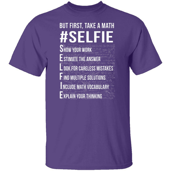 Math Selfie T-Shirt CustomCat
