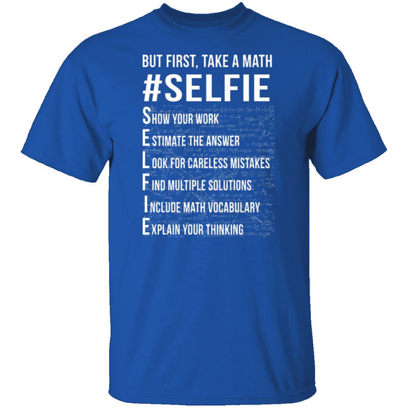 Math Selfie T-Shirt CustomCat