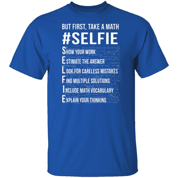 Math Selfie T-Shirt CustomCat