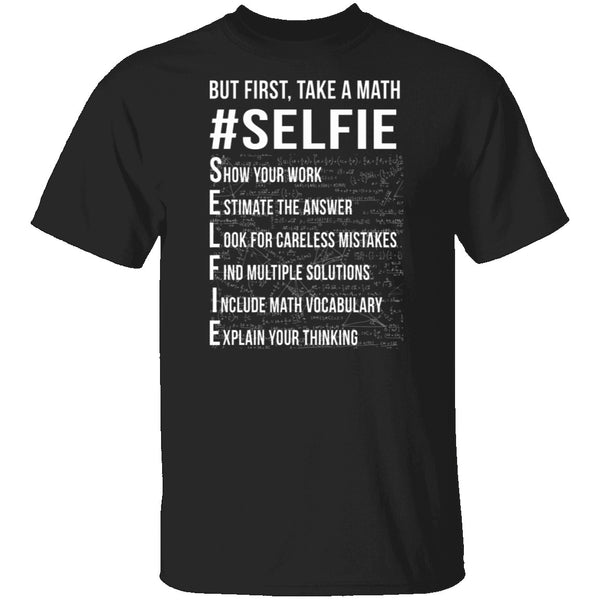 Math Selfie T-Shirt CustomCat