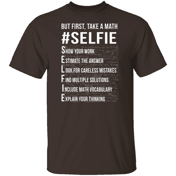 Math Selfie T-Shirt CustomCat