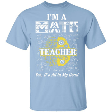 Math Teacher T-Shirt CustomCat
