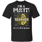 Math Teacher T-Shirt CustomCat