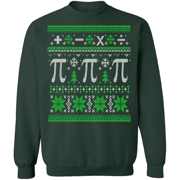 Math Ugly Christmas Sweater CustomCat