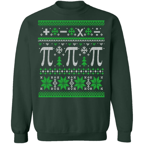 Math Ugly Christmas Sweater CustomCat