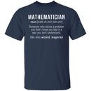 Mathematician Definition T-Shirt CustomCat