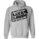 May The Luck Of The Irish Be With You T-Shirt CustomCat