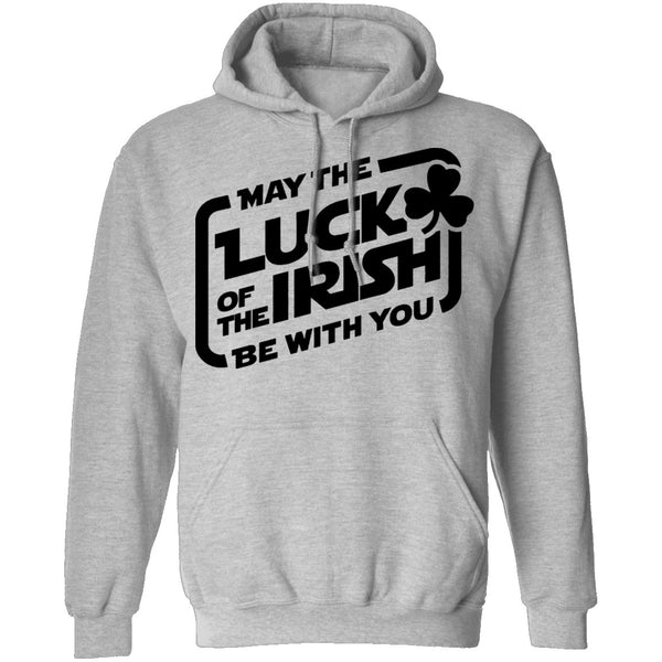 May The Luck Of The Irish Be With You T-Shirt CustomCat