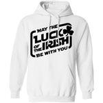 May The Luck Of The Irish Be With You T-Shirt CustomCat