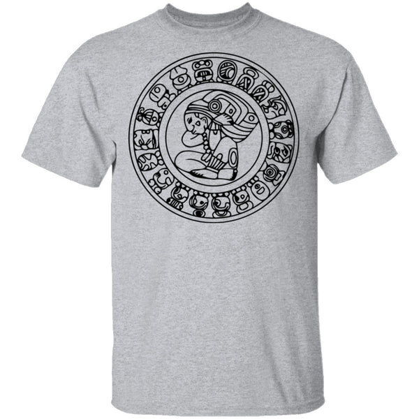 Maya Symbol T-Shirt CustomCat